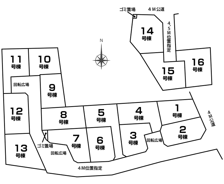 区画図